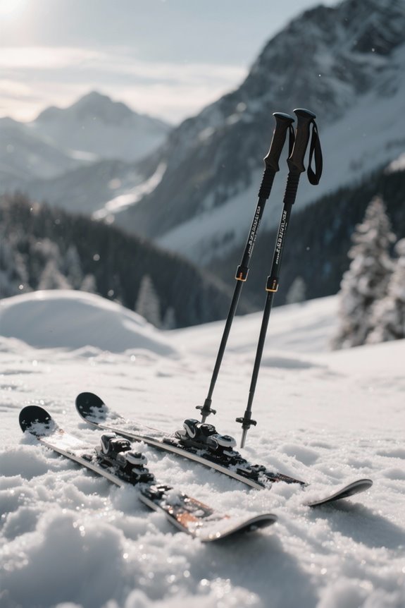 choosing adjustable ski poles