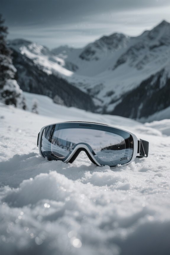choosing frameless ski goggles
