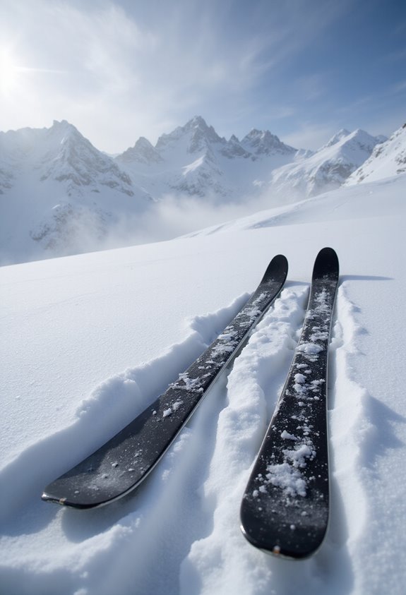 rocker skis enhance soft snow