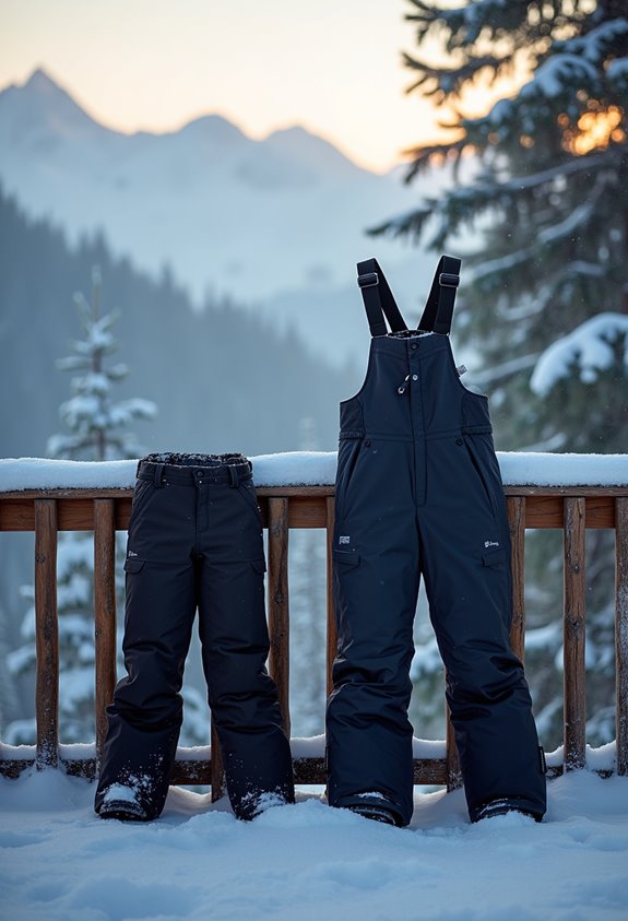 superior insulated winter bibs
