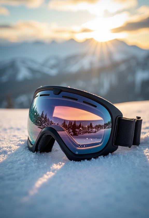 ventilation enhances skiing visibility