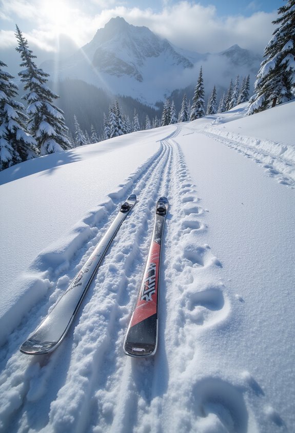 women s skis enhance maneuverability